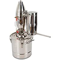 Destilador de alcohol de agua 304 de acero inoxidable con alcohol Moonshine etanol- caldera de aguardiente y aguardiente…